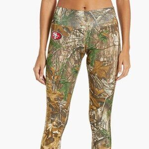 Zubaz San Francisco 49ers Women's Realtree Xtra Legging , XS